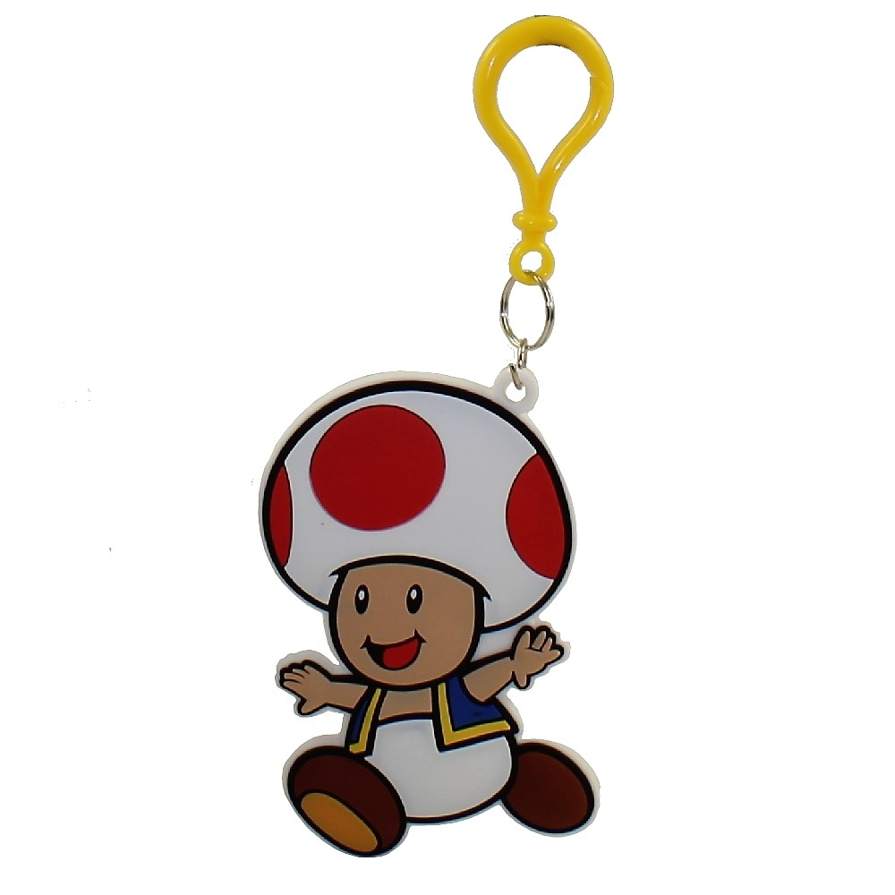 Enterplay - Super Mario Hanger & Trading Card - TOAD (Hanger ONLY)(3.5 inch)