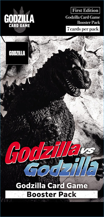 Godzilla Card Game - Godzilla vs Godzilla Set #1 [BP01] - BOOSTER PACK [7 Cards]
