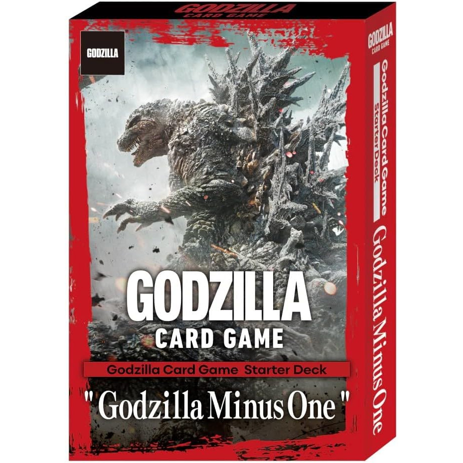 Godzilla Card Game - Starter Deck SD01 - GODZILLA MINUS ONE [60 Cards](Red)