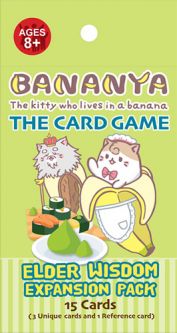 Japanime Games - Bananya: The Card Game Expansion Pack - ELDER WISDOM (15 Cards)