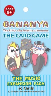 Japanime Games - Bananya: The Card Game Expansion Pack - THE MUSIC (19 Cards)