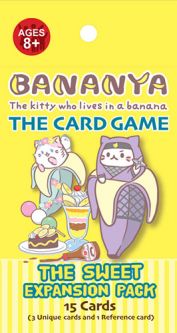 Japanime Games - Bananya: The Card Game Expansion Pack - THE SWEET (15 Cards)