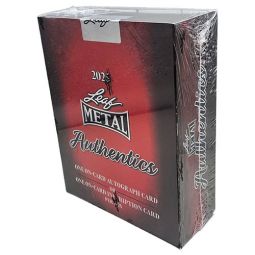 Leaf Metal 2025 Authentics - HOBBY BOX [1 On-Card Autograph Card]