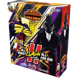 My Hero Academia Collectible Card Game - 2 Player Clash Decks - ALL MIGHT vs ALL FOR ONE