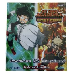 Jasco Games - My Hero Academia Collectible Card Game - 2-PLAYER RIVAL BOX (Izuku & Katsuki)(2 Decks)