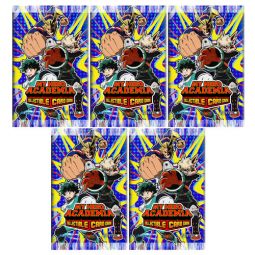 Jasco Games - My Hero Academia Collectible Card Game S1 - PACKS (5 Pack Lot)