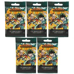 My Hero Academia Series 1 Cybercel 3D Cel Art Cards - BOOSTER PACKS (5 Pack Lot)