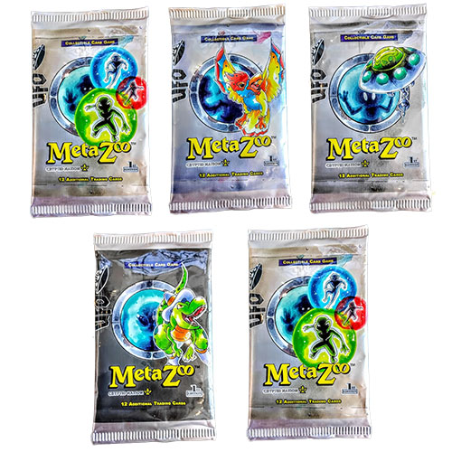 MetaZoo CCG - Cryptid Nation UFO - BOOSTER PACKS (5 Pack Lot