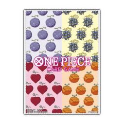 Bandai One Piece Trading Card Supplies Deck Protectors - DEVIL FRUITS (70 Sleeves)