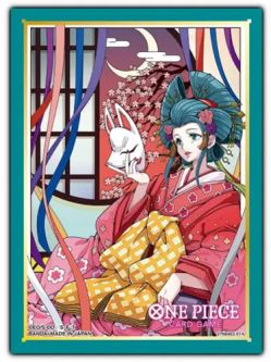 Bandai One Piece Trading Card Supplies Deck Protectors - KOUZUKI HIYORI (70 Sleeves)