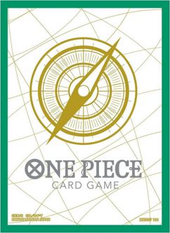 Bandai One Piece Trading Card Supplies - Deck Protectors - STANDARD GREEN (70 Sleeves)