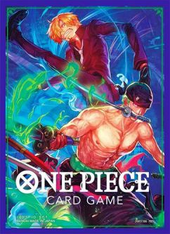 Bandai One Piece Trading Card Supplies - Deck Protectors - ZORO AND SANJI (70 Sleeves)