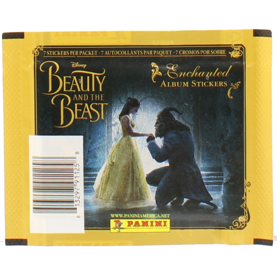Panini - Disney's Beauty & the Beast - PACK (7 stickers)