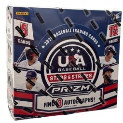 Panini MLB 2026 USA Baseball Stars & Stripes PRIZM - H2 BOX [12 Packs]