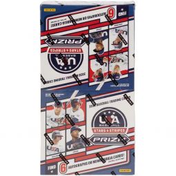 Panini MLB 2026 USA Baseball Stars & Stripes PRIZM - HOBBY BOX [12 Packs]