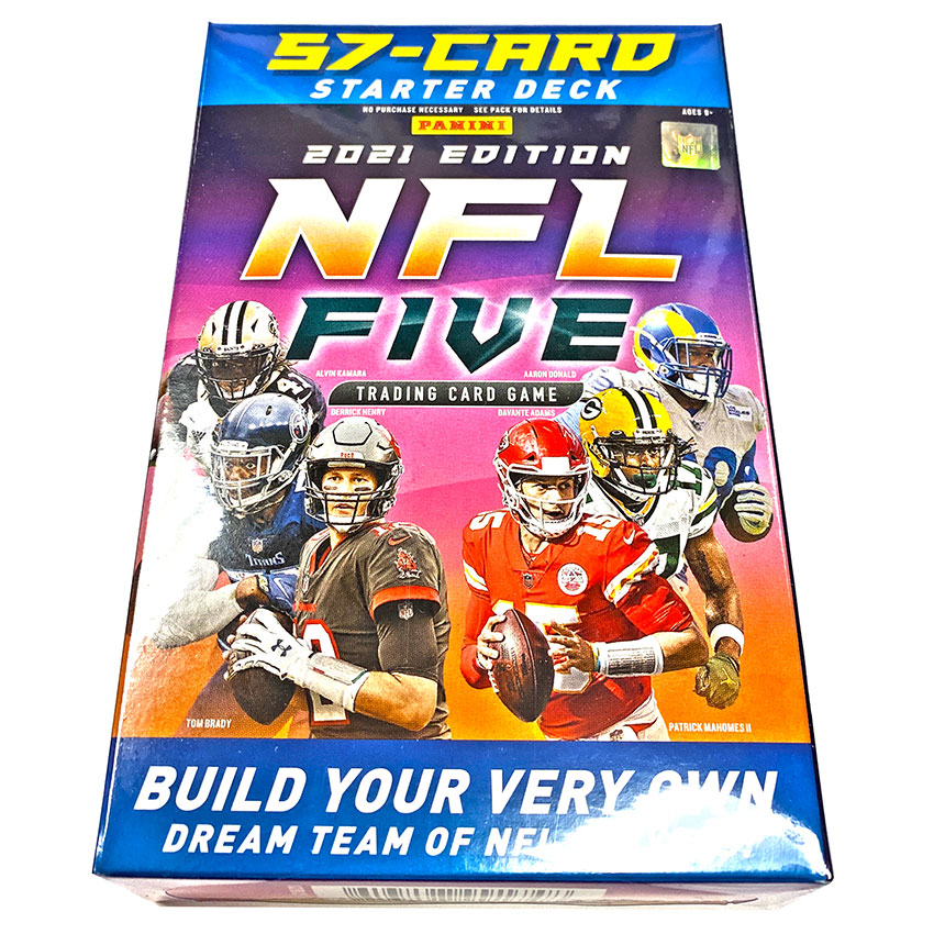 Panini 2021 Edition NFL Five Trading Card Game STARTER DECK 57 