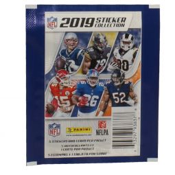 Panini - 2019 NFL Sticker Collection - PACK (5 stickers & 1 Card)