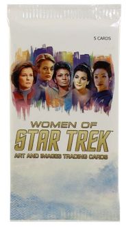 SciFiHobby - Women of STAR TREK Art and Images Trading Cards - PACK (5 Cards)