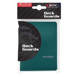 Trading Card Supplies - BCW Deck Guards - TEAL (Double Matte)(50 Premium Sleeves)