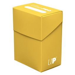 Trading Card Supplies - Ultra Pro DECK BOX - YELLOW