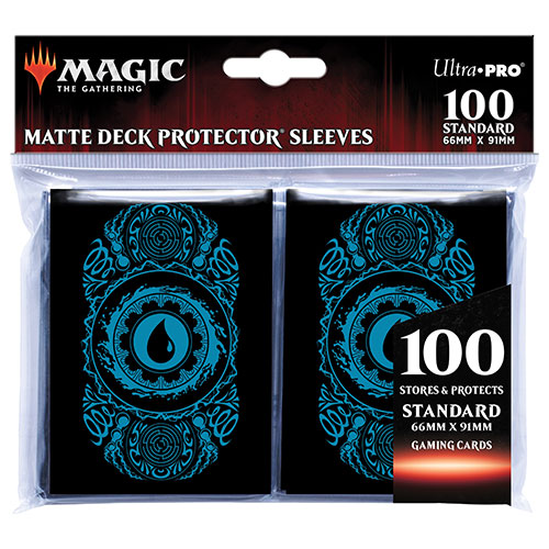 Ultra Pro Magic the Gathering Mana 7 Matte Deck Protectors - ISLAND (100 Standard Size Sleeves)