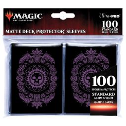 Ultra Pro Magic the Gathering Mana 7 Matte Deck Protectors - SWAMP (100 Standard Size Sleeves)
