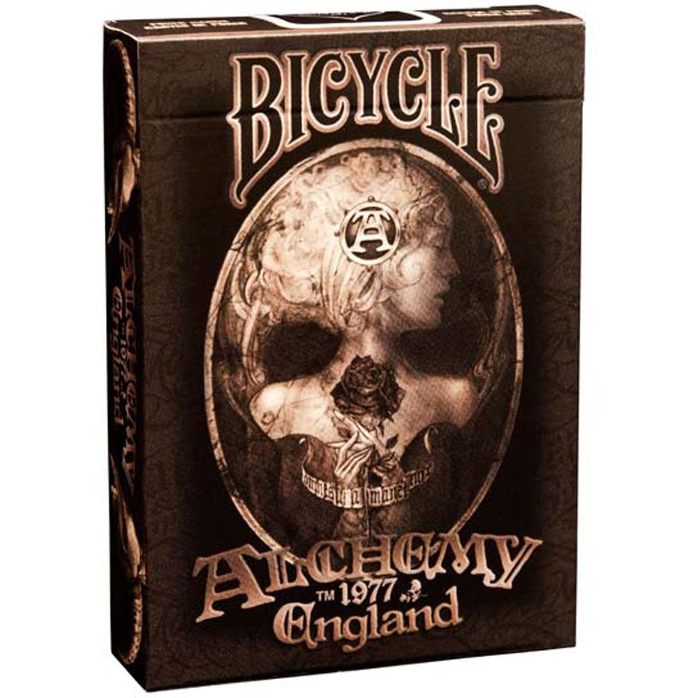 Bicycle Poker Playing Cards - Alchemy England - 1 SEALED DECK