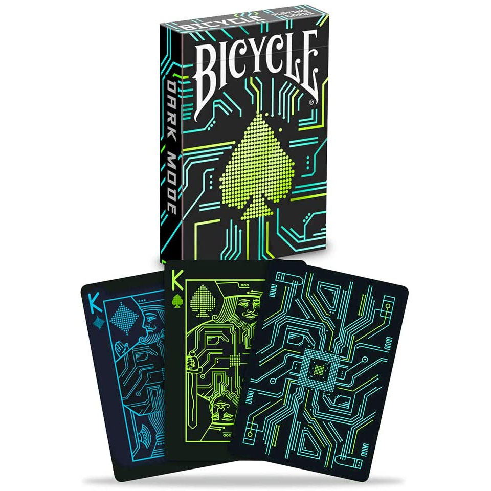 Bicycle Poker Playing Cards - DARK MODE - 1 SEALED DECK