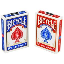 Bicycle Standard Index Playing Cards - 2 SEALED DECKS (1 Blue & 1 Red)