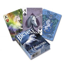 Bicycle Poker Playing Cards - Unicorns by Anne Stokes - 1 SEALED DECK