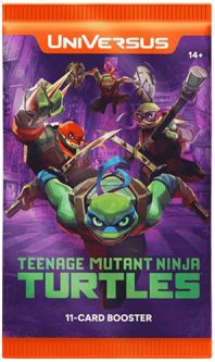Universus Teenage Mutant Ninja Turtles [TMNT] CCG - BOOSTER PACK [11 Cards]