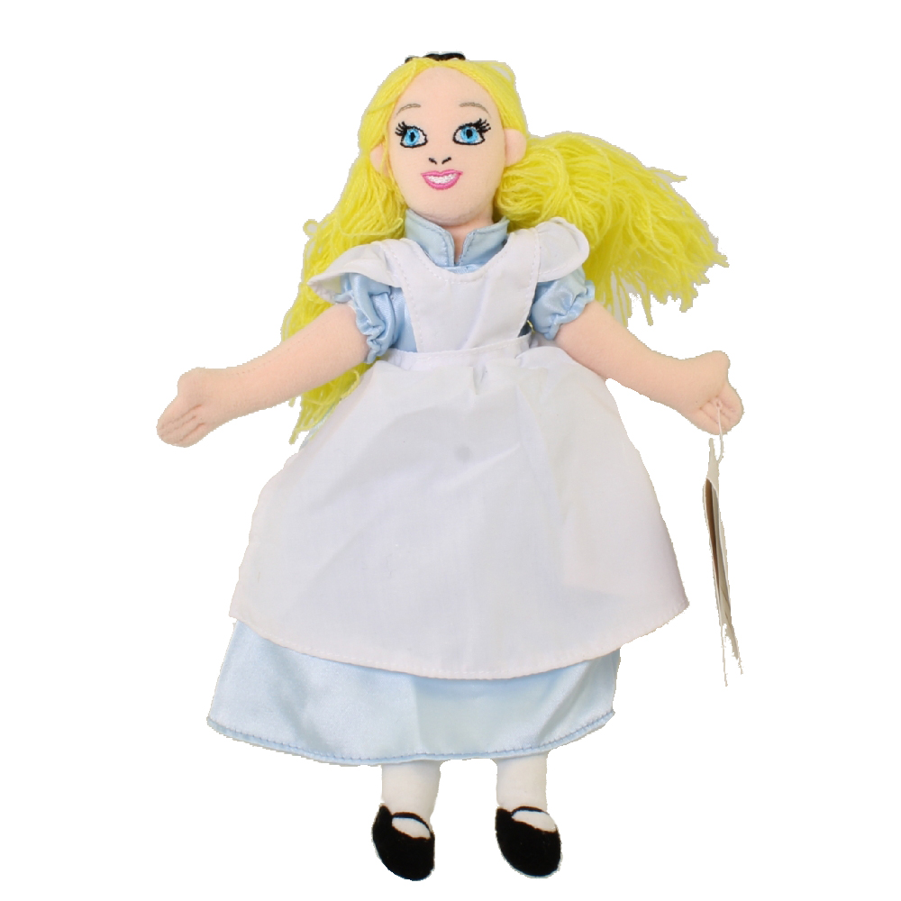 Black Card Disney Mini Bean Bag Alice in Wonderland Plush Ace of Spades Soldier for sale online 