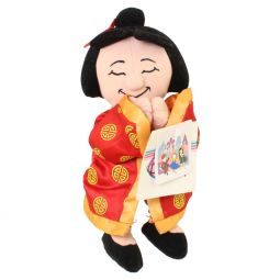 Disney Bean Bag Plush - CHINA GIRL (it's a small world) (10 inch)