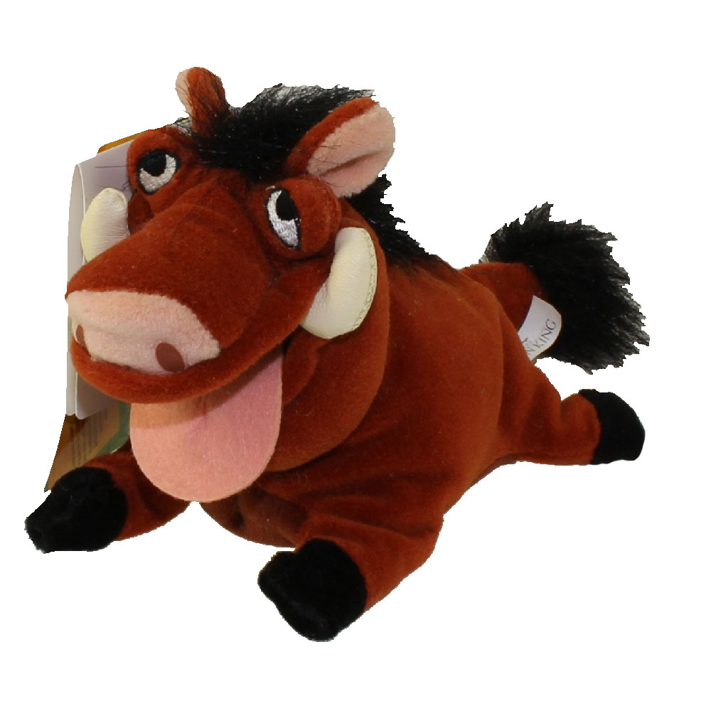 Disney Bean Bag Plush - PUMBAA (The Lion King) (8.5 inch) *NO SOUND*