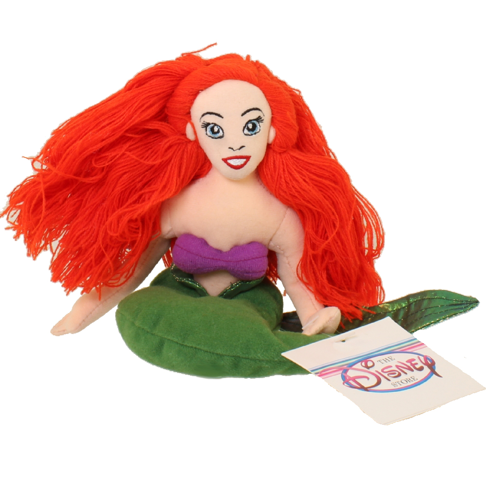 Disney Bean Bag Plush - ARIEL (The Little Mermaid) (10 inch ...