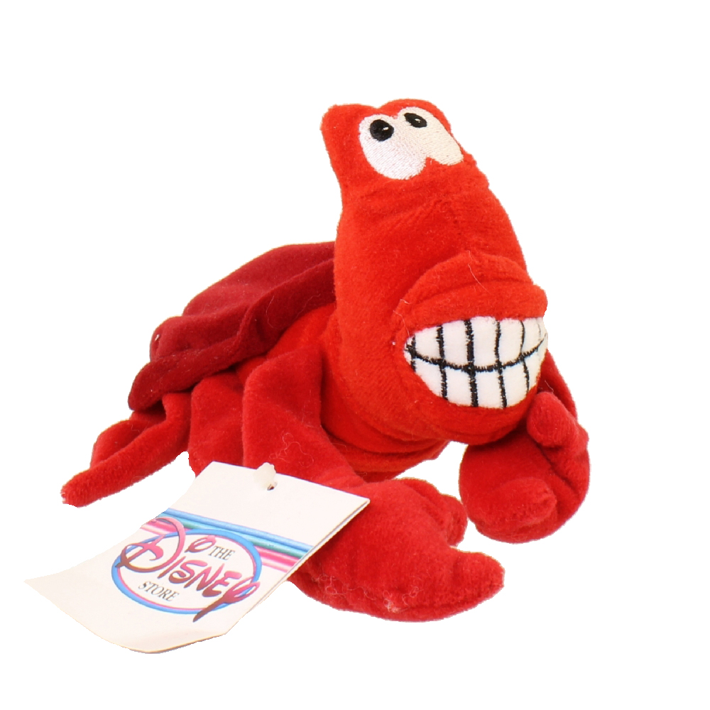 Disney Bean Bag Plush - SEBASTIAN (The Little Mermaid) (8 inch)