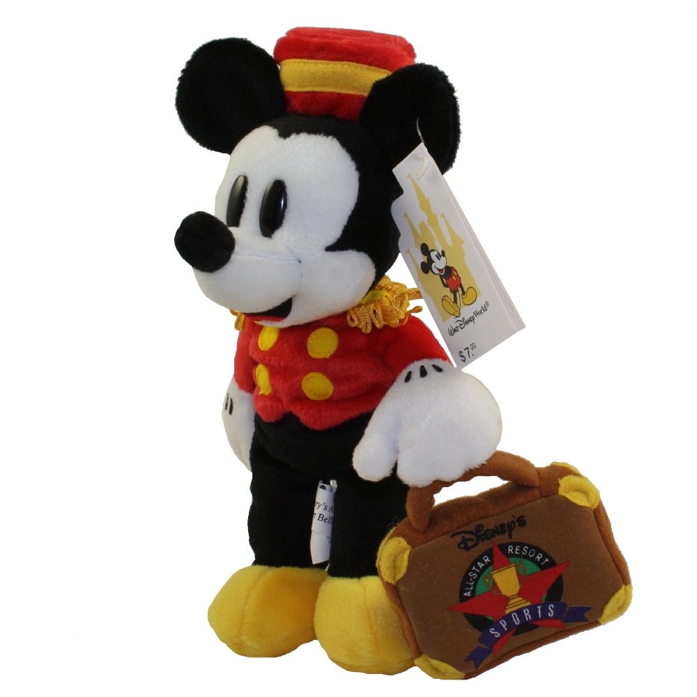 Disney Bean Bag Plush - All-Star Sports Resort BELLHOP MICKEY (Mickey Mouse) (9 inch)