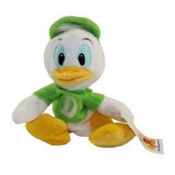 Disney Bean Bag Plush - DEWEY (Green Shirt - Walt Disney World Tag)(Donald's Ducks)(7 inch)
