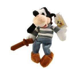 Disney Bean Bag Plush - PIRATE GOOFY (Mickey Mouse) (8.5 inch)