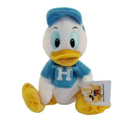 Disney Bean Bag Plush - HUEY (Blue Shirt - Walt Disney World Tag)(Donald's Ducks)(7 inch)