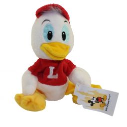 Disney Bean Bag Plush - LOUIE (Red Shirt - Walt Disney World Tag)(Donald's Ducks)(7 inch)