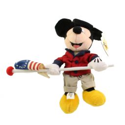Disney Bean Bag Plush - 4th OF JULY MICKEY "FIFE & DRUM CORP" (Mickey Mouse) (10 inch)
