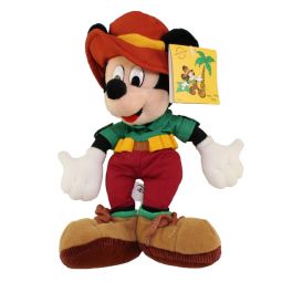 Disney Bean Bag Plush - MICKEY ADVENTURE (Disneyland Paris)(Mickey Mouse)(9 inch)