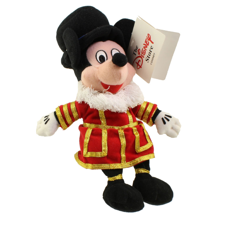 Disney Bean Bag Plush - BEEFEATER MICKEY (Mickey Mouse) (10 inch)