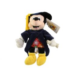 Disney Bean Bag Plush - GRAD NITE MICKEY (Mickey Mouse) (9 inch)