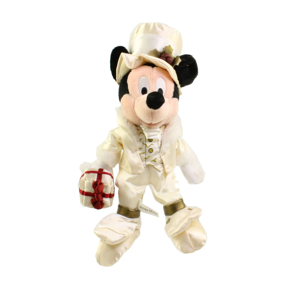 Disney Bean Bag Plush - 2008 HOLIDAY MICKEY (Mickey Mouse) (11 inch)