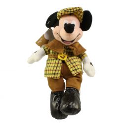 Disney Bean Bag Plush - INSPECTOR MICKEY (Mickey Mouse) (10 inch)