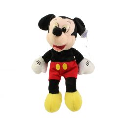 Disney Bean Bag Plush - MICKEY w/Plastic Eyes (Mickey Mouse) (9 inch)