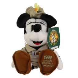 Disney Bean Bag Plush - 1999 DISNEYANA MINNIE (Safari Adventure)(Mickey Mouse)(9 inch)