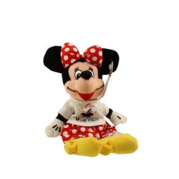 Disney Bean Bag Plush - "CLUB Disney" MINNIE (Mickey Mouse) (9 inch)